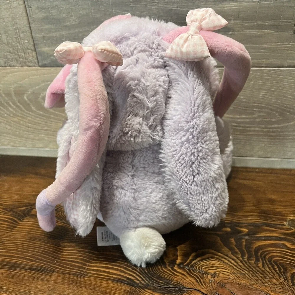 Lilo & Stitch Disney Store Angel Easter Bunny Plush‎ Stuffed Animal Pink Purple